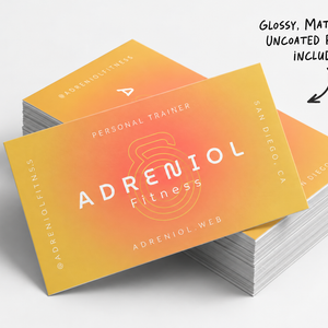 Glossy Business Cards